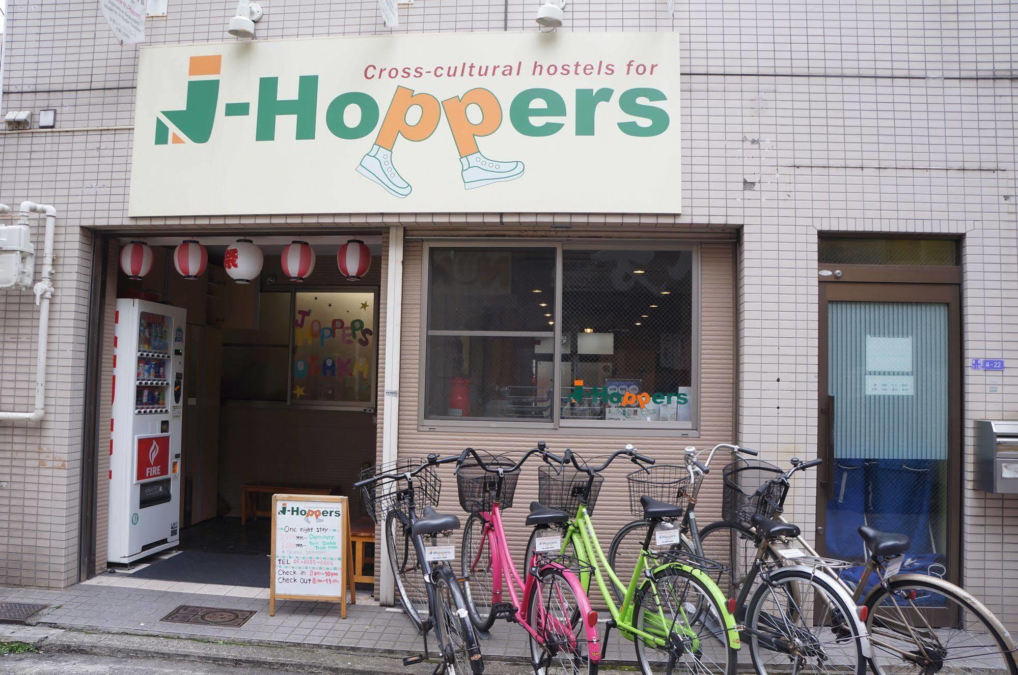 J-Hoppers Osaka Guesthouse Zewnętrze zdjęcie