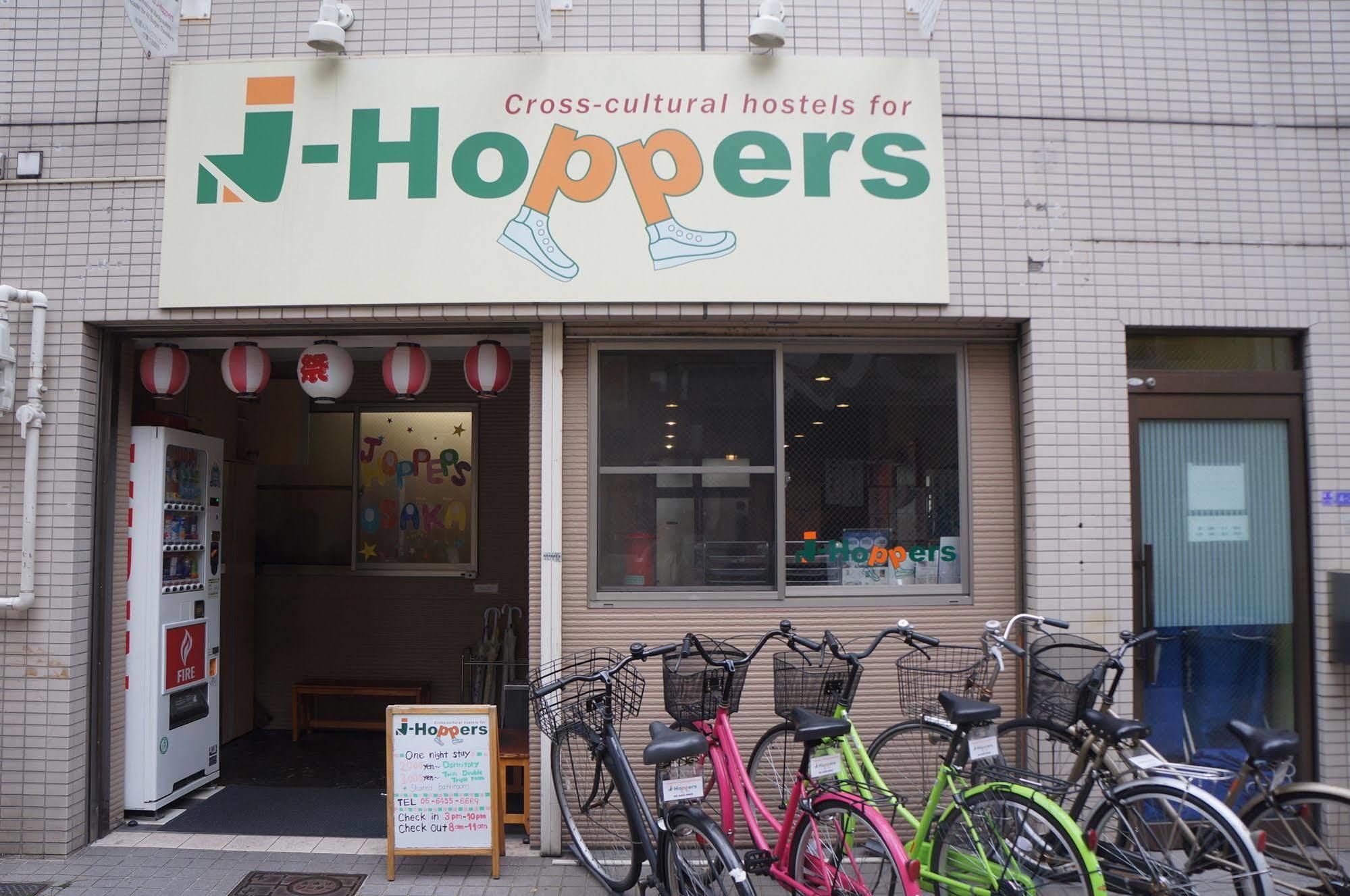 J-Hoppers Osaka Guesthouse Zewnętrze zdjęcie